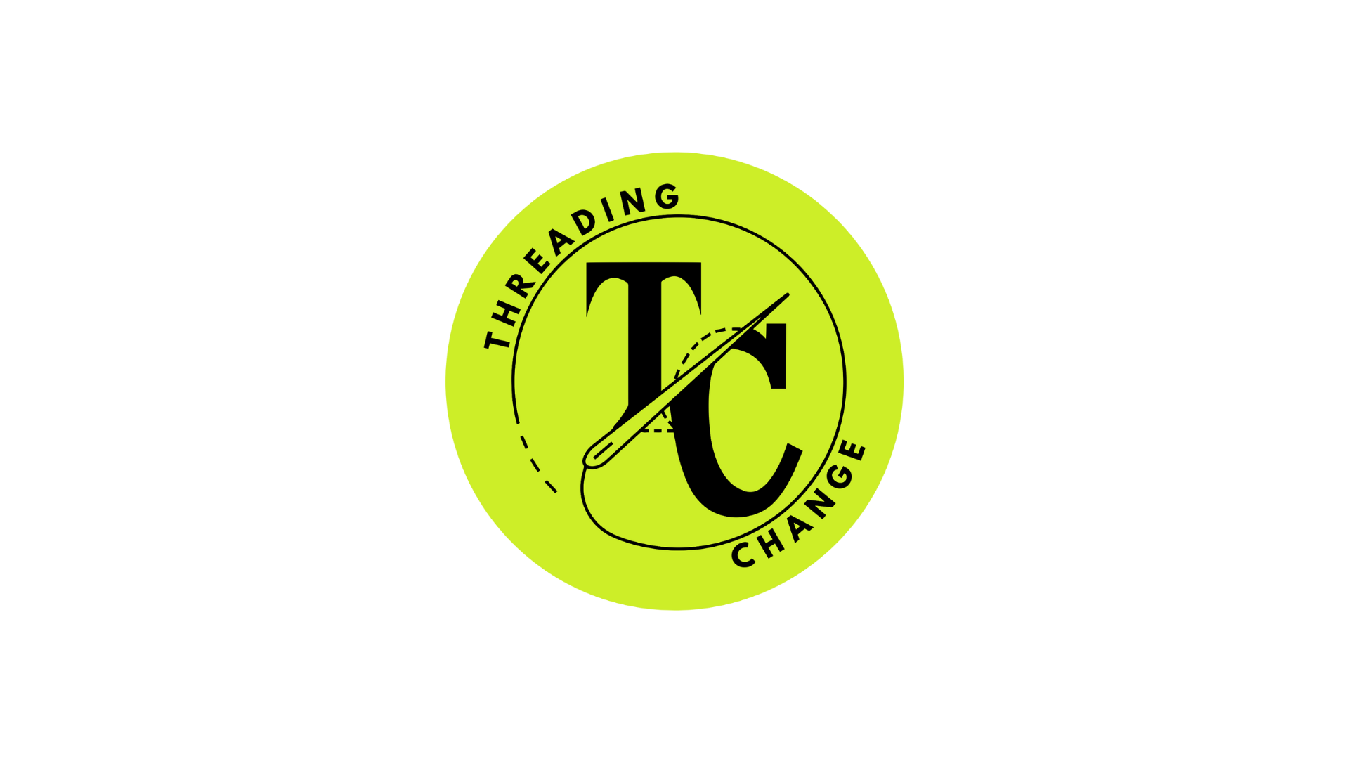"TYEC" in bold green font with a thin rectangle border, and a budding plant on top of the "C."